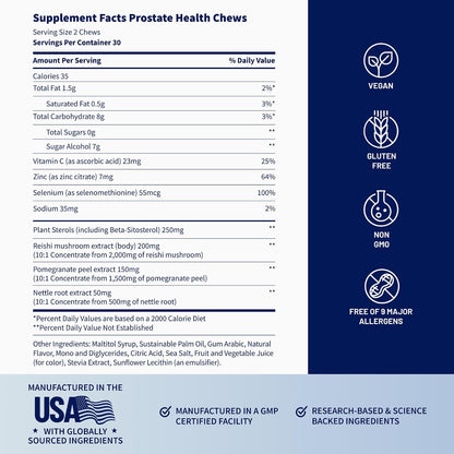 Snap Prostate Health Soft Chews